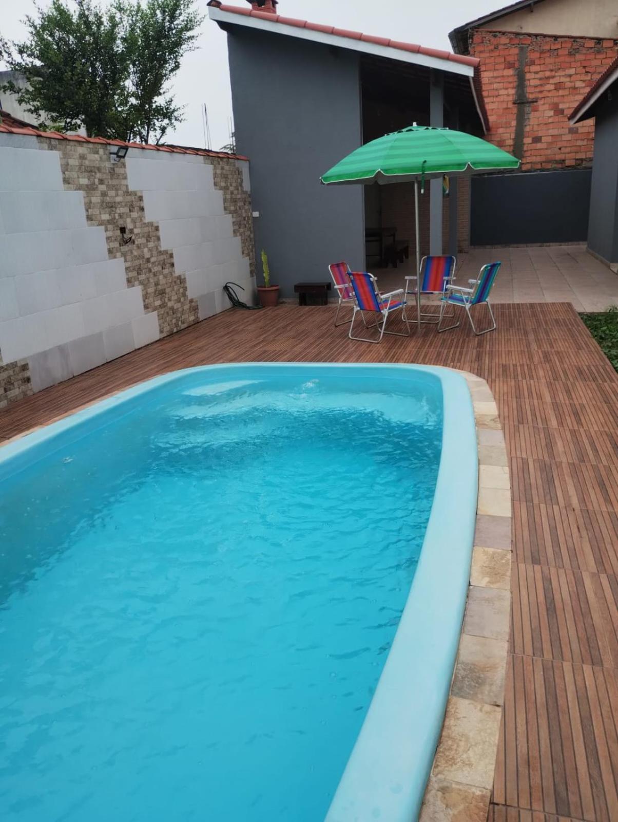 Casa Na Praia Com Piscina E Churrasqueira Итаньяэн Экстерьер фото